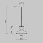 Подвесные светильники Freya FR5490CL-01BS Essence