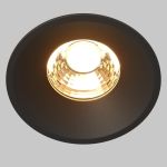 Точечные светильники Maytoni DL058-12W2.7K-B Round