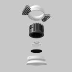 Точечные светильники Maytoni DL058-12W2.7K-TRS-W Round