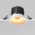 Точечные светильники Maytoni DL058-12W2.7K-W Round