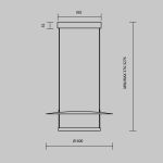 Подвесные светильники Maytoni MOD280PL-L30B3K1 Ambience