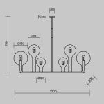 Люстры Maytoni MOD333PL-06B1 Status