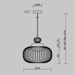 Подвесные светильники Maytoni MOD376PL-01G Levitation