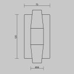 Настенные светильники Maytoni MOD401WL-L6BS3K Arana