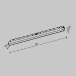 Трековое освещение Maytoni TR030-2-24W2.7K-B BASIS