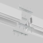 Трековое освещение Maytoni TRA034D-C-42S Accessories for tracks Exility