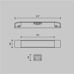 Трековое освещение Maytoni TRA160DR-150W-S Power Supply Elasity