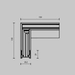 Трековое освещение Maytoni TRAM034CL-41W Accessories for tracks Exility