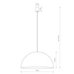 Подвесные светильники Nowodvorski 10696 Hemisphere Super L