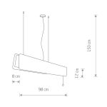 Подвесные светильники Nowodvorski 7520 Oslo Led 90