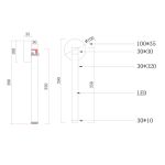 Настенные светильники KINK Light 08456W,19 Эванте