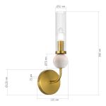 Настенные светильники ST Luce SL1244.301.01 MEDEA