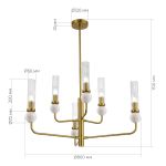 Люстры ST Luce SL1244.303.06 MEDEA
