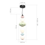 Подвесные светильники ST Luce SL6134.433.01 FLORENTINI