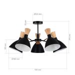 Люстры Evoluce SLE1256-402-05 VISTA