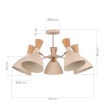 Люстры Evoluce SLE1256-502-05 VISTA