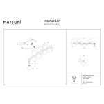 Настенные светильники Maytoni MOD547WL-09CH Dallas