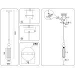 Подвесные светильники Ambrella LH55251 LH