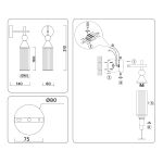 Настенные светильники Ambrella LH55260 LH