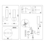 Настенные светильники Ambrella LH55507 LH