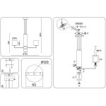 Подвесные светильники Ambrella LH56003 LH