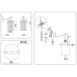 Настенные светильники Ambrella LH56035 LH