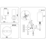 Настенные светильники Ambrella LH56056 LH