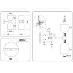 Настенные светильники Ambrella LH56097 LH