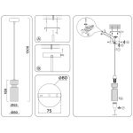 Подвесные светильники Ambrella LH56111 LH