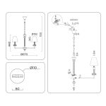 Подвесные светильники Ambrella LH71001 LH