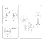 Настенные светильники Ambrella LH71005 LH