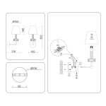 Настенные светильники Ambrella LH71025 LH