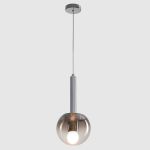 Подвесные светильники Crystal Lux ECLIPSE SP1 D130 CHROME ECLIPSE