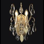 Настенные светильники Crystal Lux ESMIRALDA AP2 GOLD ESMIRALDA