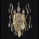 Настенные светильники Crystal Lux ESMIRALDA AP2 GOLD ESMIRALDA