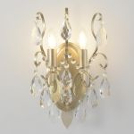 Настенные светильники Crystal Lux ESMIRALDA AP2 GOLD ESMIRALDA
