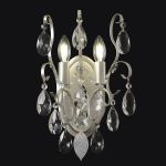 Настенные светильники Crystal Lux ESMIRALDA AP2 SILVER ESMIRALDA