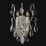 Настенные светильники Crystal Lux ESMIRALDA AP2 SILVER ESMIRALDA