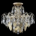 Потолочные светильники Crystal Lux ESMIRALDA PL4 GOLD ESMIRALDA