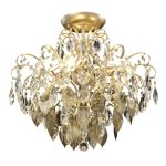 Потолочные светильники Crystal Lux ESMIRALDA PL4 GOLD ESMIRALDA