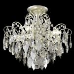 Потолочные светильники Crystal Lux ESMIRALDA PL4 SILVER ESMIRALDA