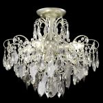Потолочные светильники Crystal Lux ESMIRALDA PL4 SILVER ESMIRALDA