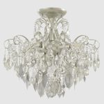 Потолочные светильники Crystal Lux ESMIRALDA PL4 SILVER ESMIRALDA