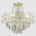 Потолочные светильники Crystal Lux ESMIRALDA PL4 SILVER ESMIRALDA