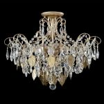 Потолочные светильники Crystal Lux ESMIRALDA PL6 GOLD ESMIRALDA
