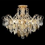 Потолочные светильники Crystal Lux ESMIRALDA PL6 GOLD ESMIRALDA