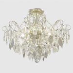 Потолочные светильники Crystal Lux ESMIRALDA PL6 SILVER ESMIRALDA
