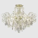 Потолочные светильники Crystal Lux ESMIRALDA PL6 SILVER ESMIRALDA