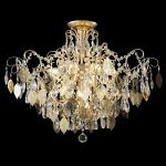 Потолочные светильники Crystal Lux ESMIRALDA PL9 GOLD ESMIRALDA