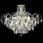Потолочные светильники Crystal Lux ESMIRALDA PL9 SILVER ESMIRALDA